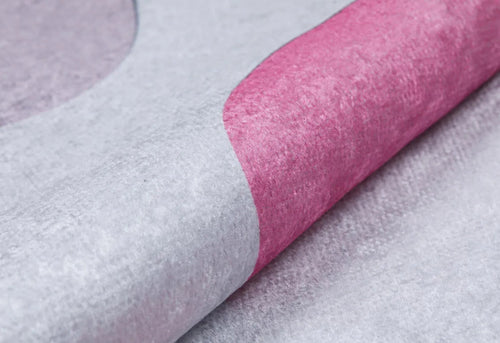 Kids Pink Rug – Digital Print Children's Carpet | Non Slip, Antibacterial, Washable Floor Mat