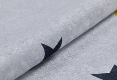 Kids Digital Print Rug – White Figured Non Slip Washable Carpet for Children’s Room