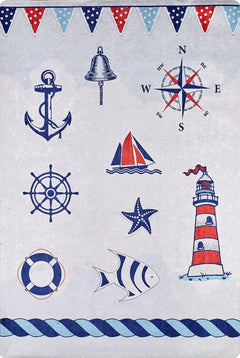 Kids Grey Rug – Non Slip Antibacterial Digital Print Carpet for Playroom Floor