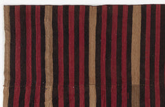 Girit Multy Striped Wool Handmade Area Rug 6'0" x 9'6"