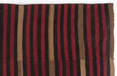 Girit Multy Striped Wool Handmade Area Rug 6'0" x 9'6"