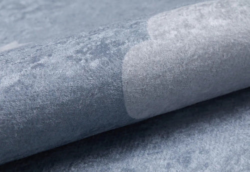 Kids Digital Print Rug – Grey Figured Children's Area Rug, Non Slip & Antibacterial