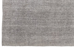 Girit Beige Striped Wool Handmade Area Rug 7'1" x 9'1"