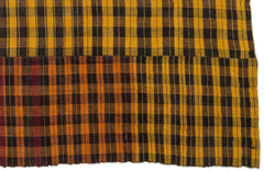 Girit Beige Striped Wool Handmade Area Rug 5'11" x 8'11"