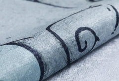 Kids Animal Rug – Blue Digital Print Carpet | Non Slip, Antibacterial & Washable