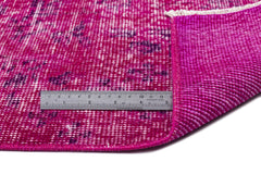 Atina Pink Vintage Wool Handmade Area Rug 5'0" x 8'9"