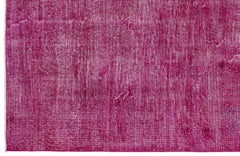 Atina Pink Vintage Wool Handmade Area Rug 5'0" x 8'9"
