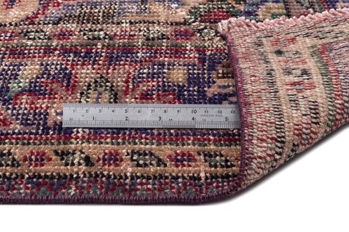 Atina Red Classic Wool Handmade Area Rug 6'2" x 9'0"