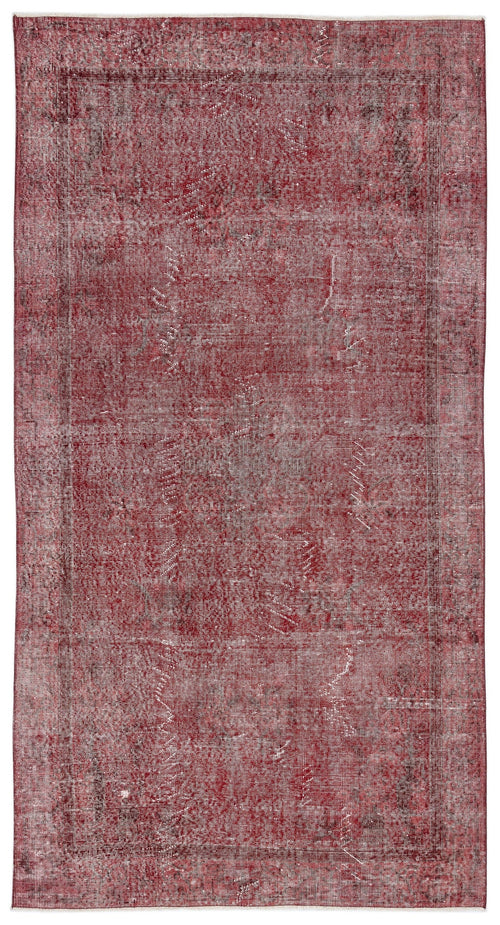 Atina Red Vintage Wool Handmade Area Rug 6'2" x 8'10"