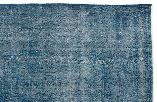 Atina Turquoise Vintage Wool Handmade Area Rug 5'3" x 8'4"