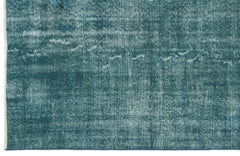 Atina Turquoise Vintage Wool Handmade Area Rug 5'8" x 8'10"