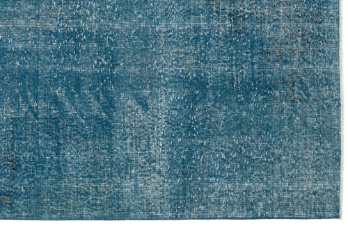 Atina Turquoise Vintage Wool Handmade Area Rug 5'1" x 8'10"