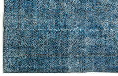 Atina Turquoise Vintage Wool Handmade Area Rug 6'5" x 10'4"