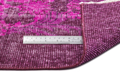 Atina Pink Vintage Wool Handmade Area Rug 4'6" x 12'6"