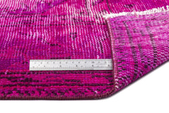 Atina Pink Vintage Wool Handmade Area Rug 6'0" x 9'8"