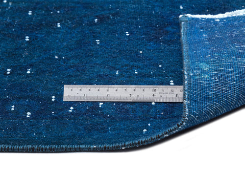 Epir Turquoise Vintage Wool Handmade Area Rug 9'7" x 13'1"