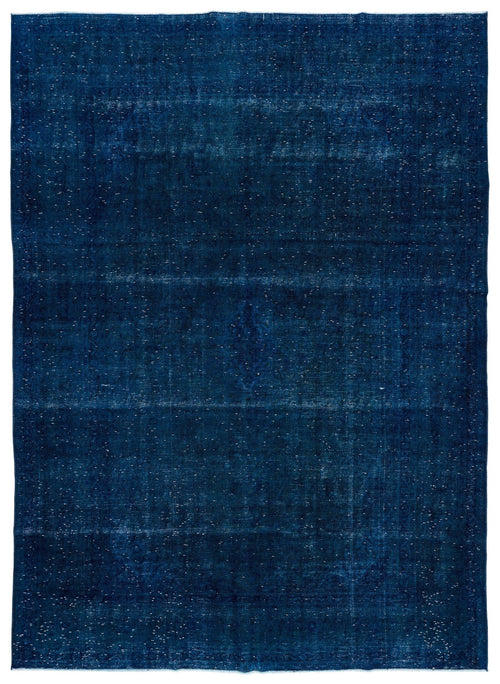 Epir Turquoise Vintage Wool Handmade Area Rug 9'7" x 13'1"