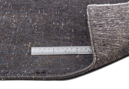 Epir Grey Vintage Wool Handmade Area Rug 9'5" x 12'10"