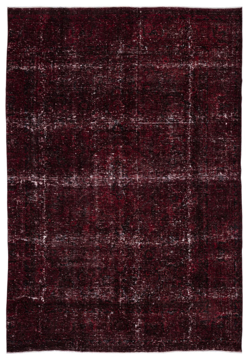 Epir Red Vintage Wool Handmade Area Rug 8'11" x 13'0"