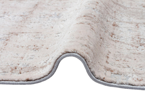 Vintage Modern Area Rug – Machine Made Cream Rug with Soft Texture & Anti Slip