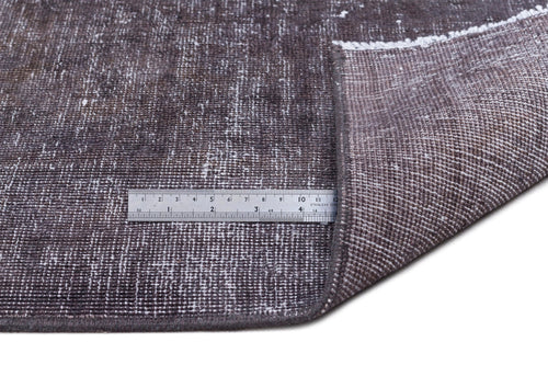 Epir Grey Vintage Wool Handmade Area Rug 9'7" x 13'1"