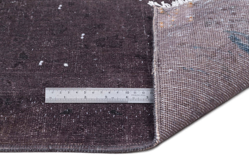 Epir Grey Vintage Wool Handmade Area Rug 9'4" x 13'1"