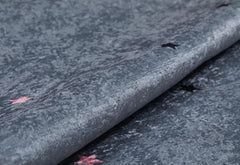 Kids Animal Rug - Grey Digital Print Carpet for Playroom | Non Slip & Antibacterial