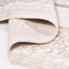 Winter Cream Classic Machine Made Area Rug