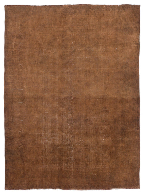 Epir Brown Vintage Wool Handmade Area Rug 9'7" x 12'10"