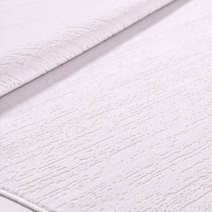 Modern Area Rug | White Machine Made Rug With Soft Pile For Living Room