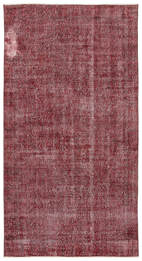 Atina Red Vintage Wool Handmade Area Rug 5'6" x 8'7"