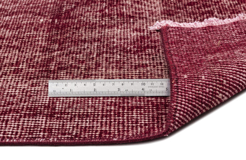 Atina Red Vintage Wool Handmade Area Rug 4'8" x 8'4"