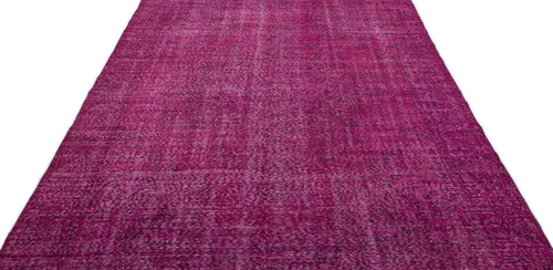 Atina Pink Vintage Wool Handmade Area Rug 5'9" x 10'0"