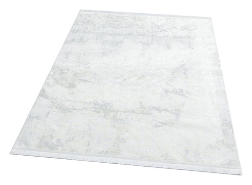 Costa Mesa White Modern Machine Made Area Rug
