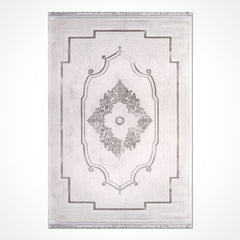 Lexa White Classic Machine Made Area Rug