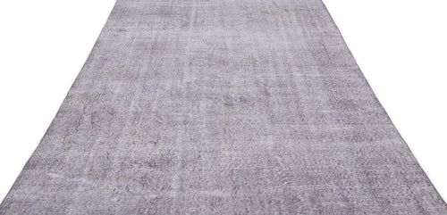 Atina Blue Vintage Wool Handmade Area Rug 5'1" x 11'2"