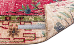 Atina Red Classic Wool Handmade Area Rug 5'7" x 8'5"