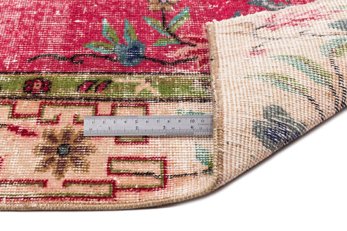 Atina Red Classic Wool Handmade Area Rug 5'7" x 8'5"