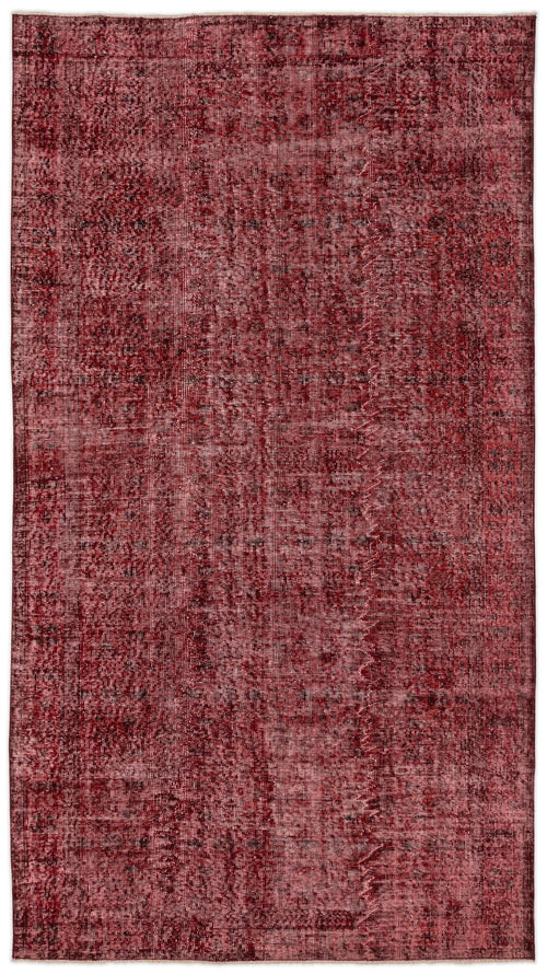 Atina Red Vintage Wool Handmade Area Rug 5'9" x 8'4"