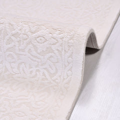 Bamboo Viscose Area Rug – Classic Machine Made Rug With Overlocked Edge, 11mm Pile