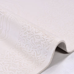 Bamboo Viscose Area Rug – Classic Machine Made Rug With Overlocked Edge, 11mm Pile