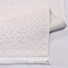 Bamboo Viscose Area Rug – Classic Machine Made Rug With Overlocked Edge, 11mm Pile