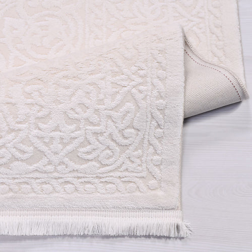 Bamboo Viscose Area Rug – Classic Machine Made Rug With Overlocked Edge, 11mm Pile