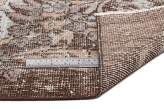 Atina Cream Classic Wool Handmade Area Rug 6'0" x 9'9"