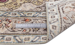 Atina Burgundy Classic Wool Handmade Area Rug 4'10" x 9'8"