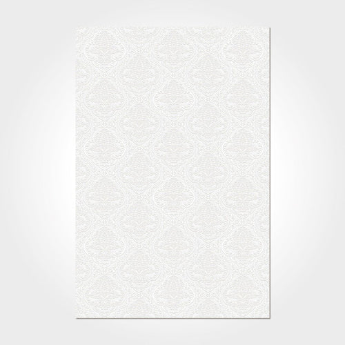 White Geometric Area Rug – Machine Made Rug with 10 mm Pile Height | Durable Flatweave