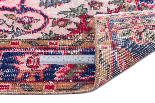 Atina Red Classic Wool Handmade Area Rug 5'5" x 9'2"