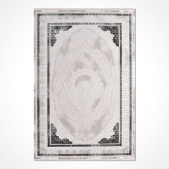 Camryn Grey Classic Machine Made Area Rug