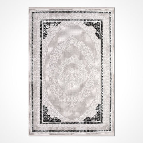 Camryn Grey Classic Machine Made Area Rug