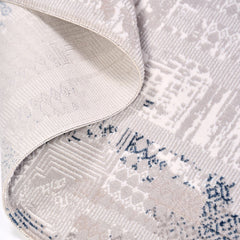 Miranda Beige Modern Machine Made Area Rug